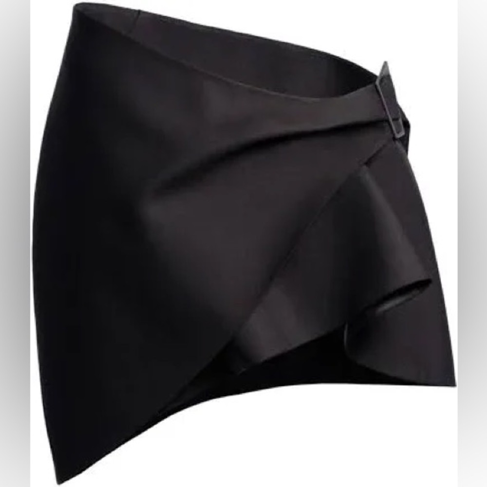 H&M X MUGLER Wool Mini Skirt 12